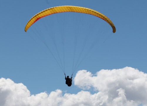 Paragliding Tandem Flight over the Sacred Valley